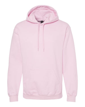 Gildan Adult Softstyle® Fleece Hooded Sweatshirt - Light Pink