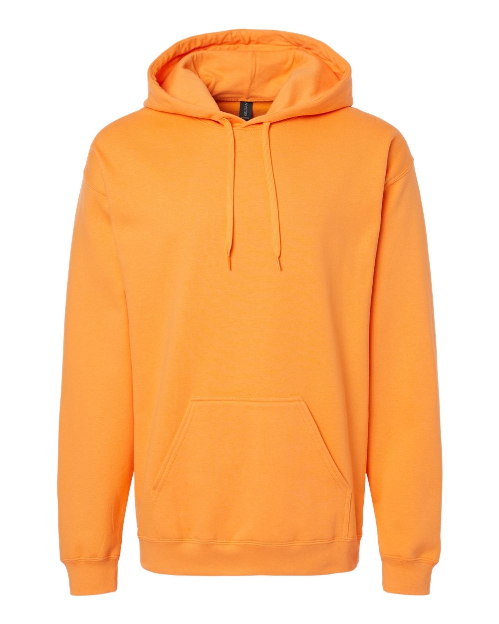 Gildan Adult Softstyle® Fleece Hooded Sweatshirt - Tangerine