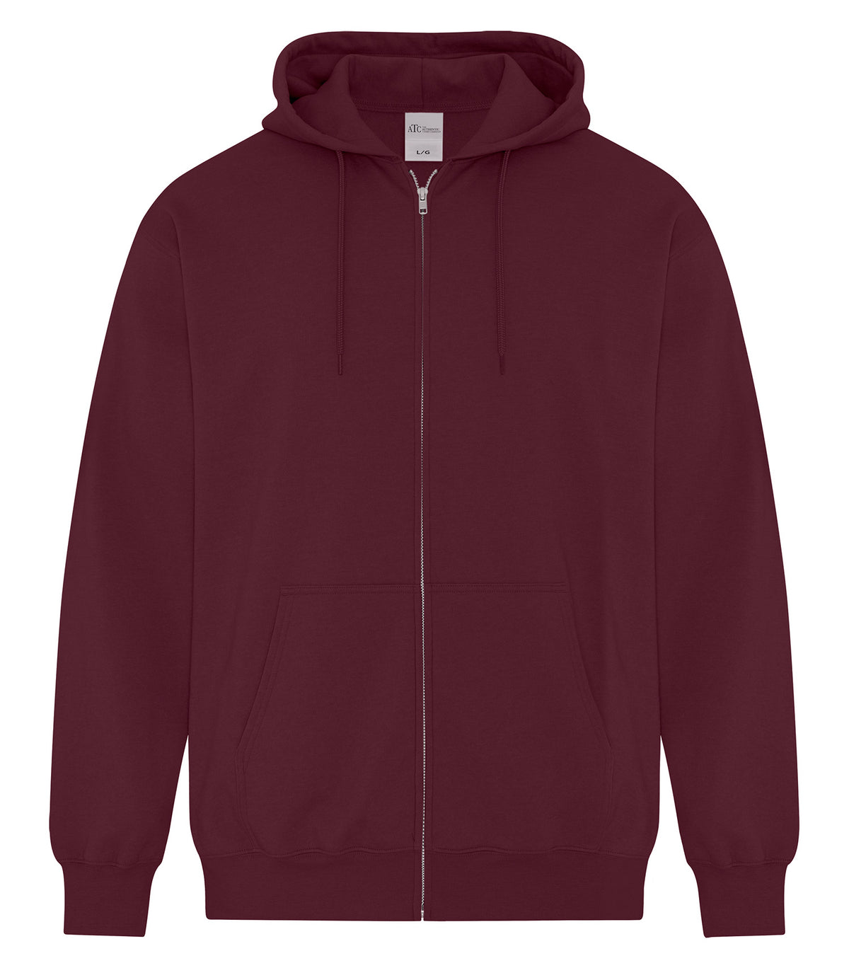 ATC™ Everyday Fleece Full Zip Hoodie - Maroon