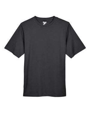 Team 365 Men's Sonic Heather Performance T-Shirt - Black Heather