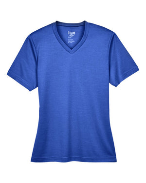 Team 365 Ladies' Sonic Heather Performance T-Shirt - Sport Royal Heather