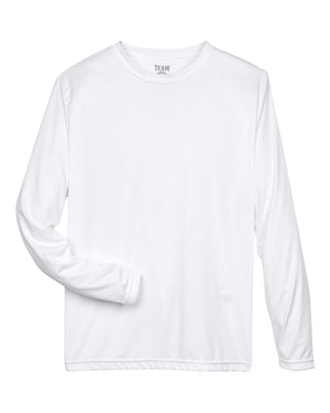 Team 365 Men's Zone Performance Long-Sleeve T-Shirt - White