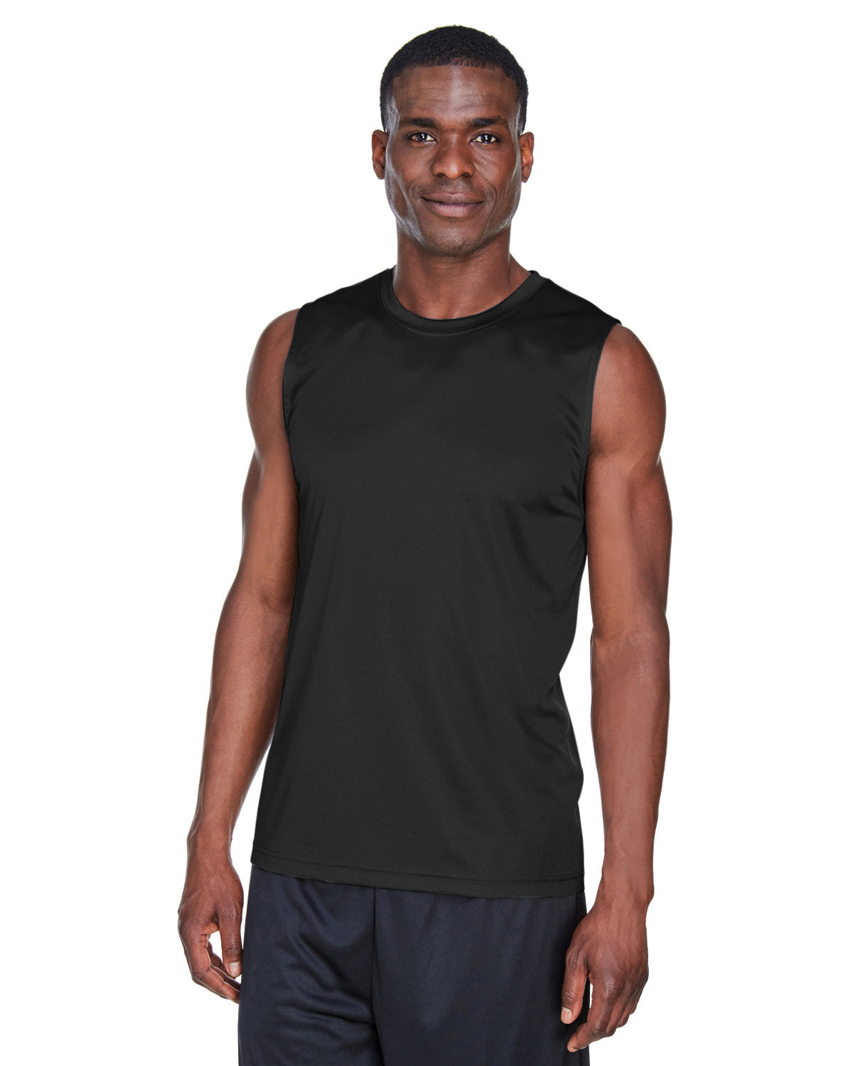Team 365 Men's Zone Performance Muscle T-Shirt - Black