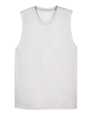 Team 365 Men's Zone Performance Muscle T-Shirt - Sport Silver