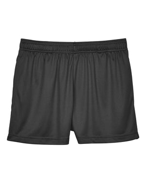 Team 365 Ladies' Zone Performance Short  - Black