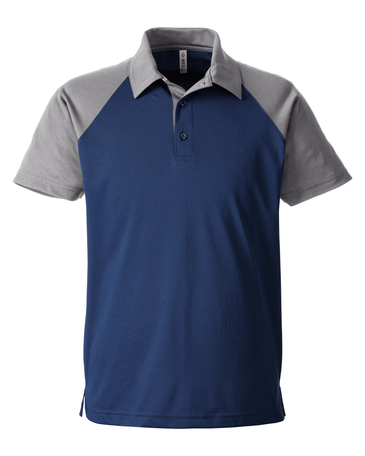 Team 365 Men's Command Snag-Protection Colorblock Polo - Sport Dark Navy Heather/ Sport Graphite