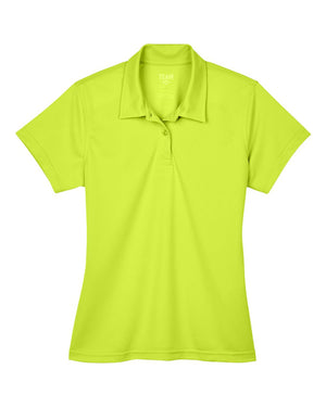 Team 365 Ladies' Command Snag Protection Polo - Safety Yellow