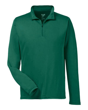 Team 365 Men's Zone Performance Quarter-Zip - Sport Forest