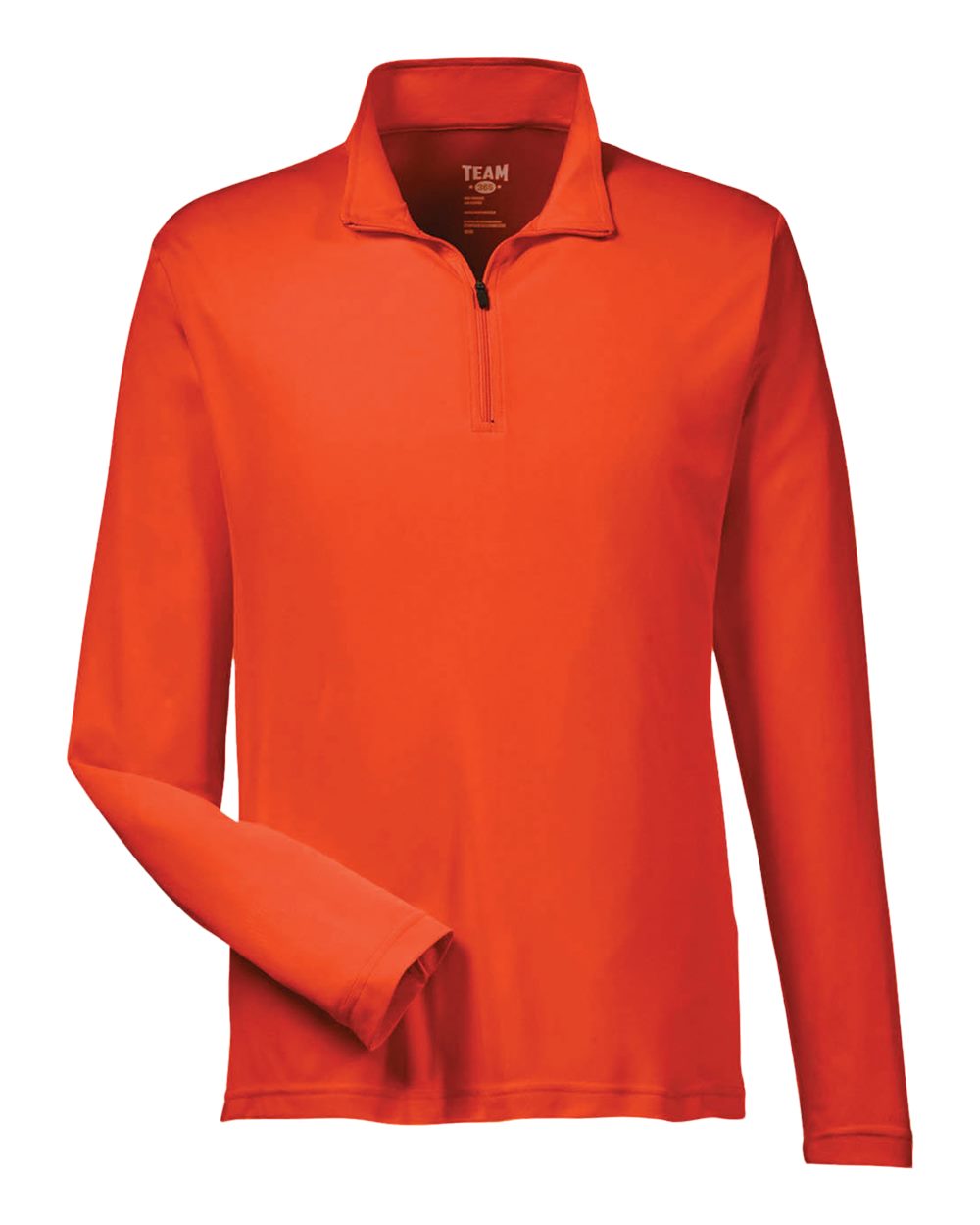 Team 365 Men's Zone Performance Quarter-Zip - Sport Orange