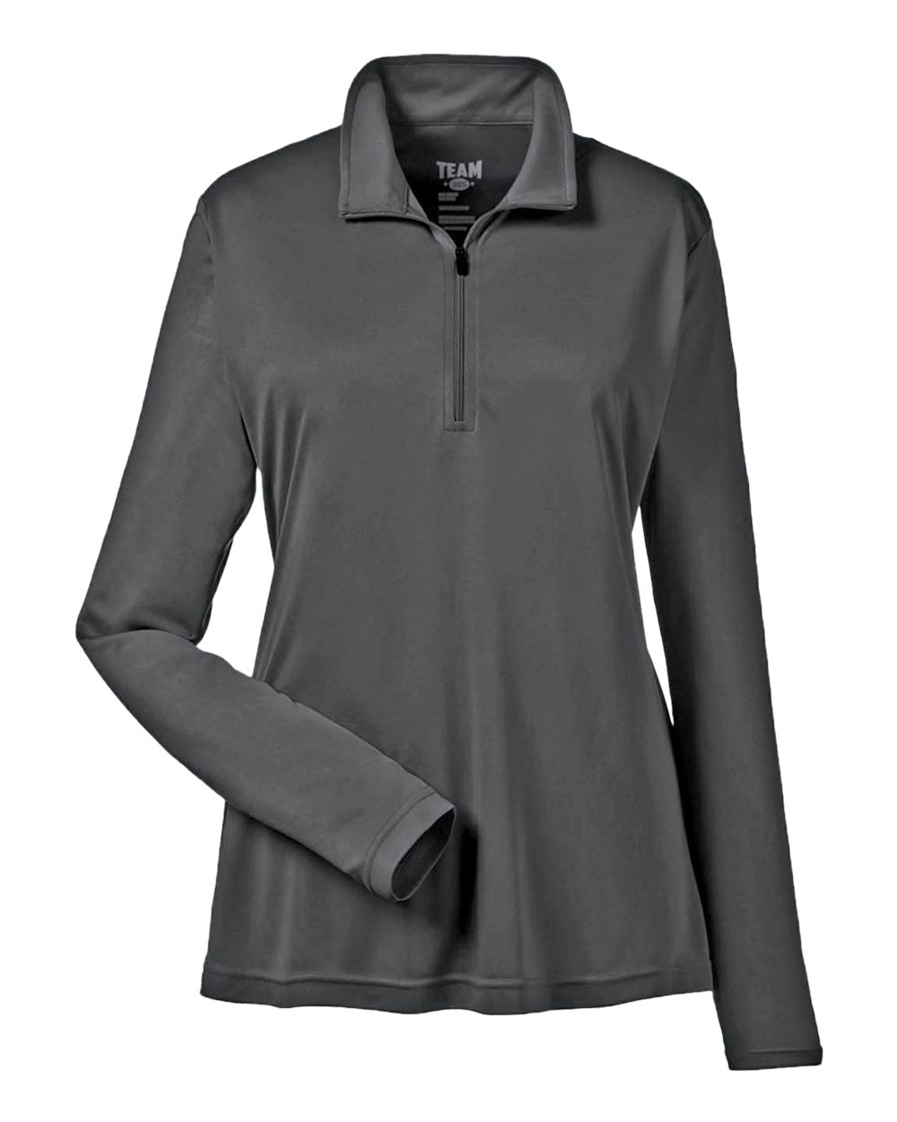 Team 365 Ladies Zone Performance Quarter-Zip - Sport Graphite