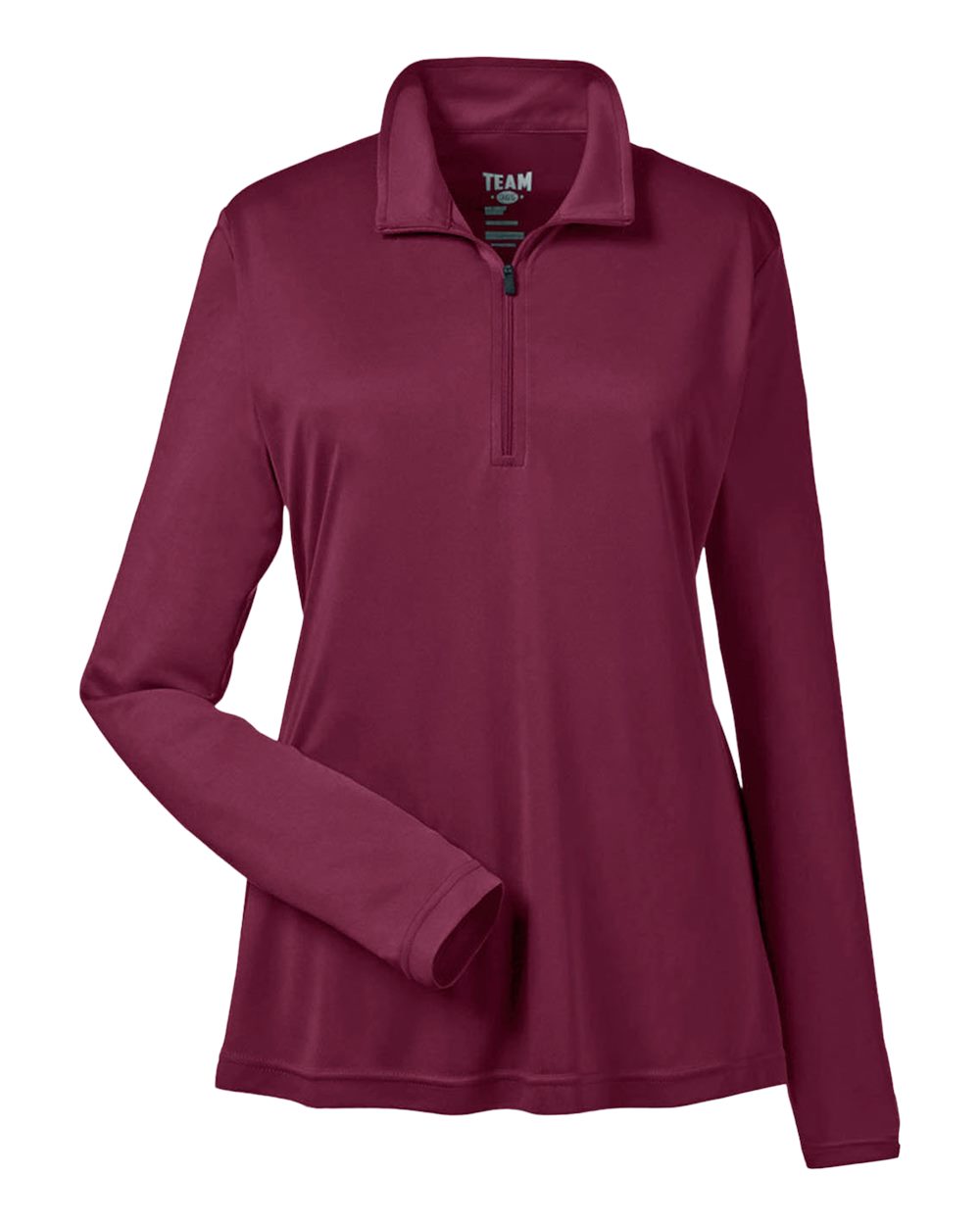 Team 365 Ladies Zone Performance Quarter-Zip - Sport Maroon
