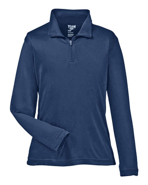 Team 365 Youth Zone Performance Quarter-Zip - Sport Dark Navy