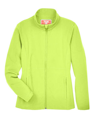 Team 365 Ladies' Leader Soft Shell - Safety Yellow