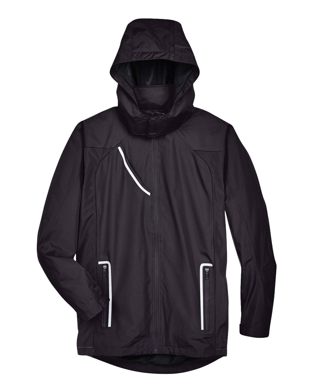 Team 365 Men's Dominator Waterproof Jacket - Black