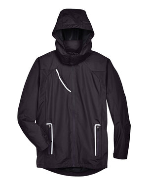 Team 365 Men's Dominator Waterproof Jacket - Black