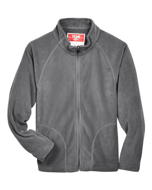 Team 365 Youth Campus Microfleece Jacket - Sport Graphite