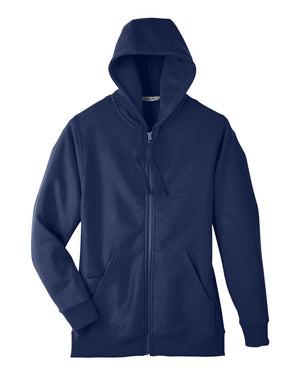 Team 365 Men's Zone HydroSport™ Heavyweight Full-Zip Hooded Sweatshirt - Sport Dark Navy