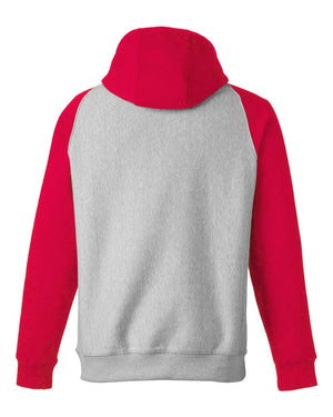 Team 365 Unisex Zone HydroSport™ Heavyweight Colorblock Hooded Sweatshirt