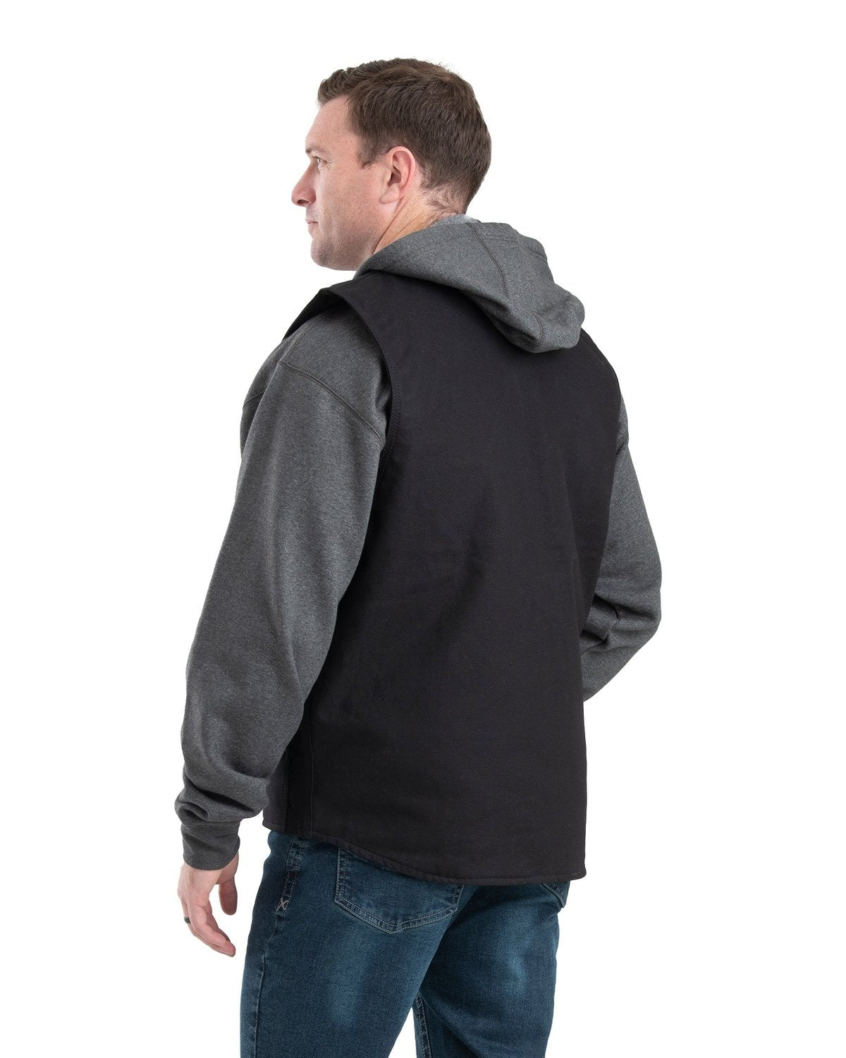Berne Men's Workman's Duck Vest - Back