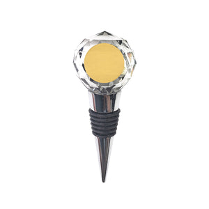 Diamond Bottle Stopper - Crystal