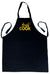 Large Cotton Apron - Black
