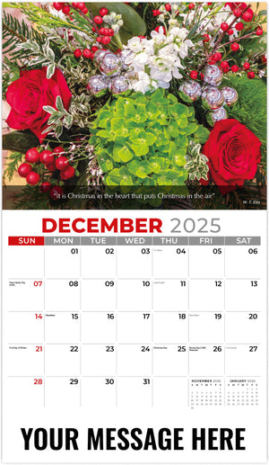 Galleria Flowers and Gardens - 2025 Promotional Calendar