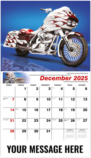 Galleria Motorcycle Mania - 2025 Promotional Calendar