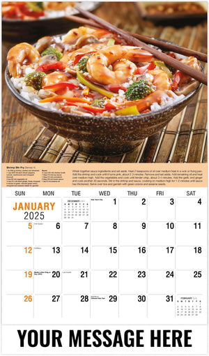 Galleria Recipe - 2025 Promotional Calendar