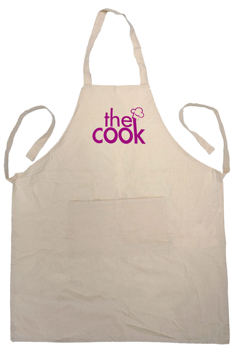 Large Cotton Apron - Natural