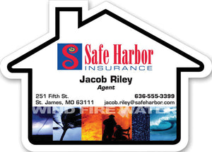 House Diecut Magnet