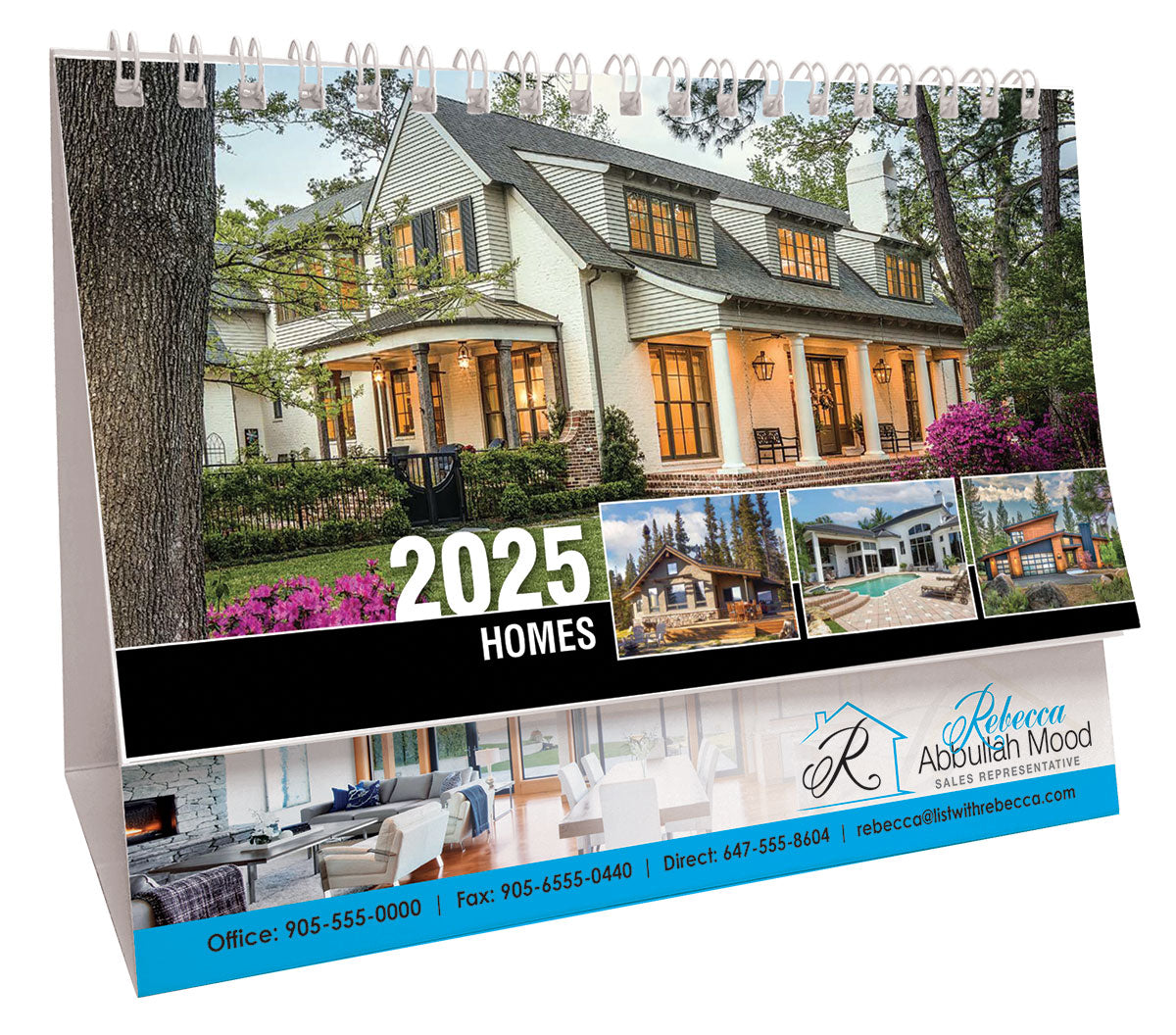 Homes 2025 Promotional Desk Calendar