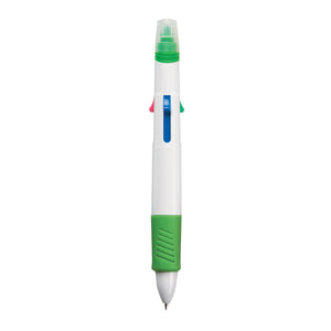 Quatro Pen With Highlighter