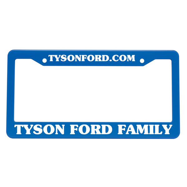 License Plate Frame in Polybag