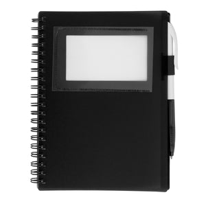 Spiral Notebook With ID Window