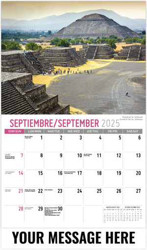 Galleria Scenes of Mexico (ENG/Sp) - 2025 Promotional Calendar