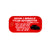 Poly Laminate Key Tag - Large Rectangle