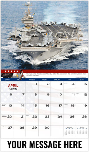 Galleria Home of the Brave - 2025 Promotional Calendar