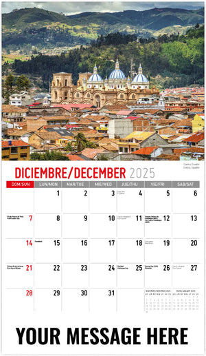 Galleria Beauty of Latin America (ENG/Sp) - 2025 Promotional Calendar
