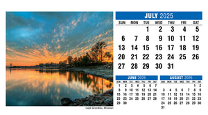 Scenes of America 2025 Promotional Desk Calendar