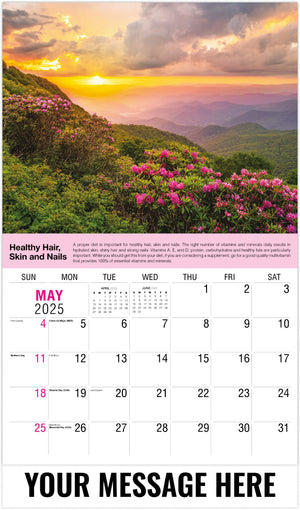 Galleria Health Tips - 2025 Promotional Calendar