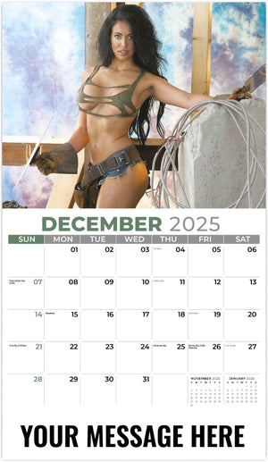 Galleria Building Babes - 2025 Promotional Calendar