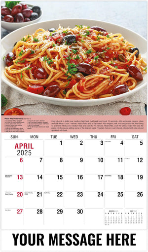 Galleria Recipe - 2025 Promotional Calendar