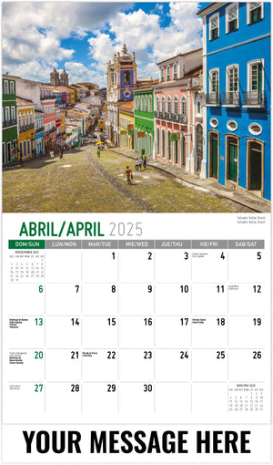Galleria Beauty of Latin America (ENG/Sp) - 2025 Promotional Calendar