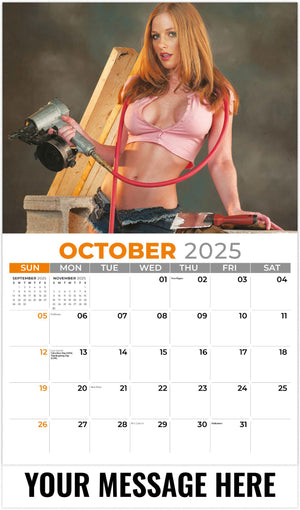Galleria Building Babes - 2025 Promotional Calendar