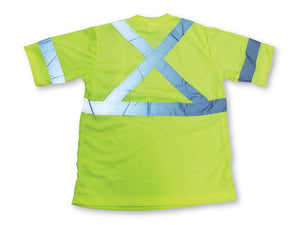 100% Soft Polyester Traffic Safety T-Shirt