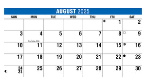 Scenes of America 2025 Promotional Desk Calendar