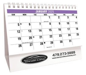 Classic Cars 2025 Promotional Desk Calendar