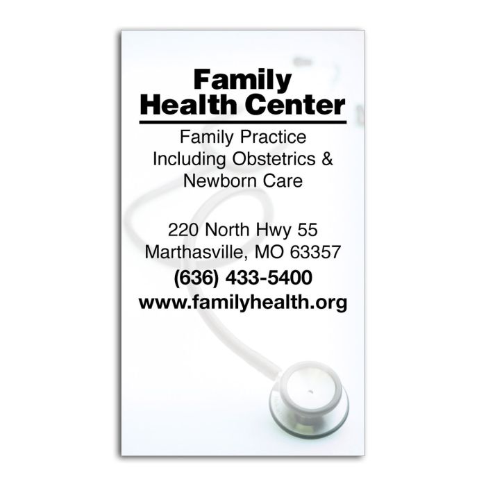 Business Card Magnet