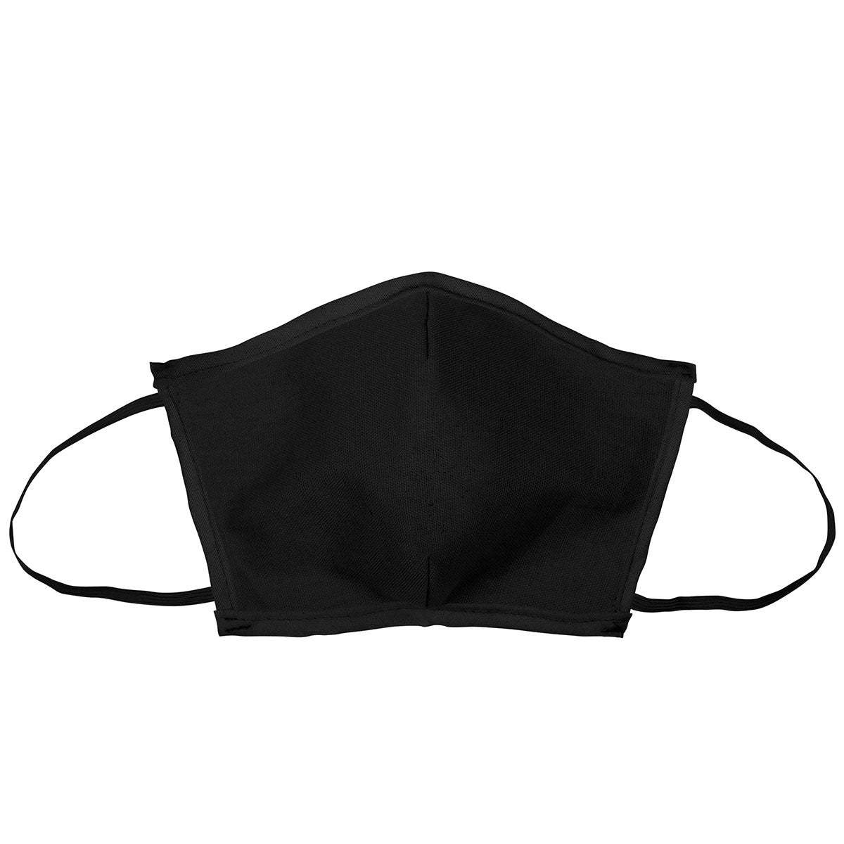 Flat Fold Canvas Face Mask With Elastic Loops