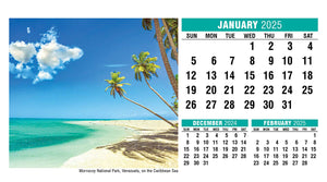 Sun, Sand & Surf 2025 Promotional Desk Calendar